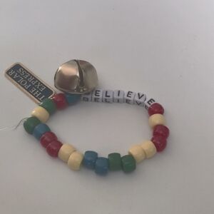 Polar Express Believe Beaded Bracelet